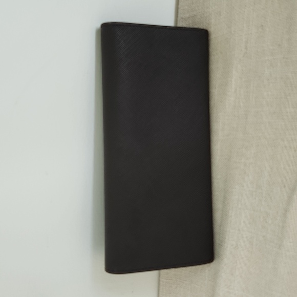 DUNHILL leather slim coat wallet unisex New condition - Picture 5 of 10